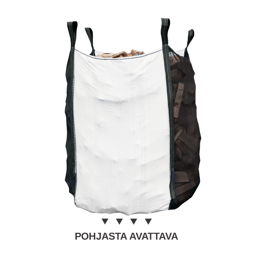 Mikko Pohjasta Avattava Klapisäkki 1,5m³